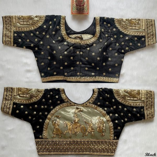 beautiful Embroidery and Sequins work,  stone work Bridal Blouse  Blouse Collection