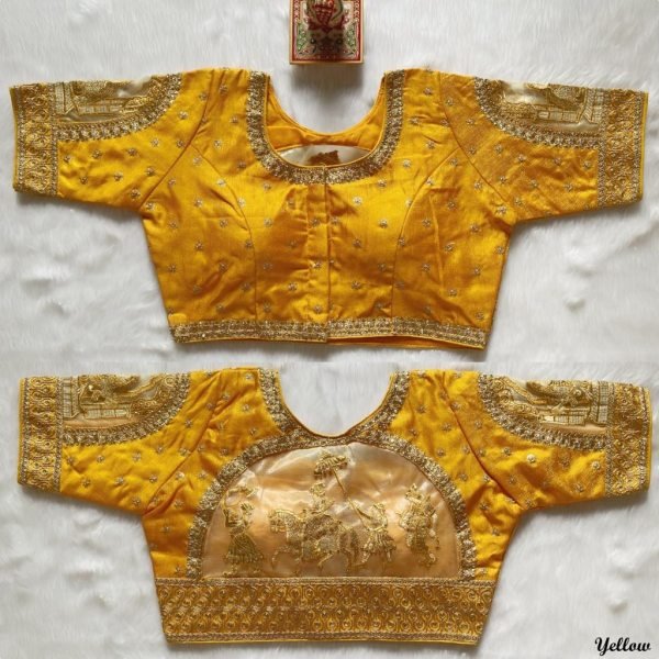 beautiful Embroidery and Sequins work,  stone work Bridal Blouse  Blouse Collection