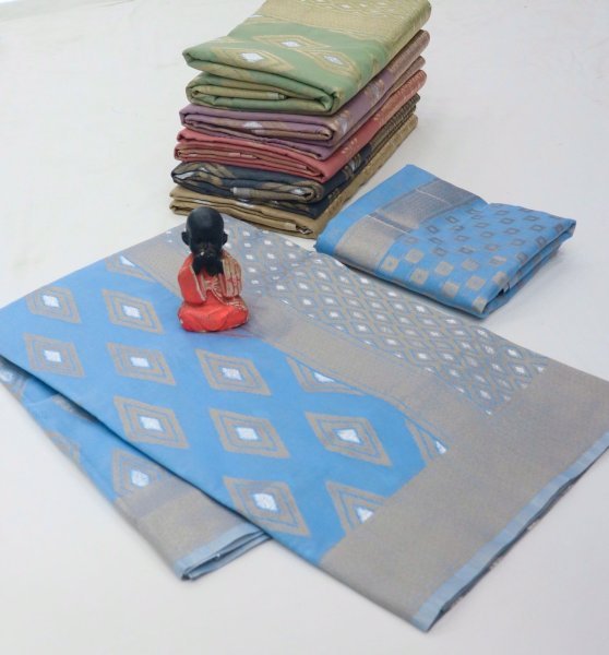 Beautiful  Rajpath Fabrics Pastel colors Pure Cotton Modal Silk Saree Cotton Sarees Wholesale