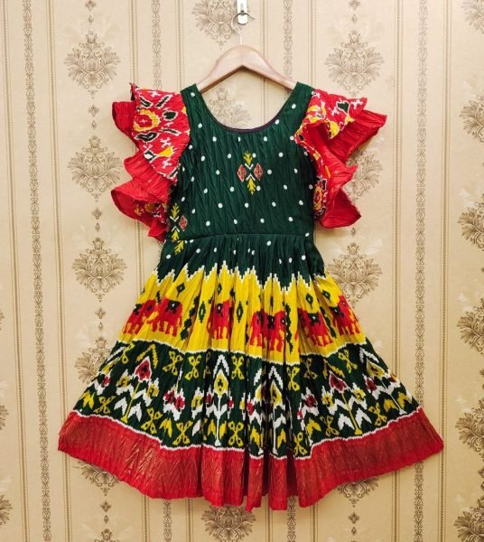 Beautifully Stitched baby girls Frock Gown  Girls Wear