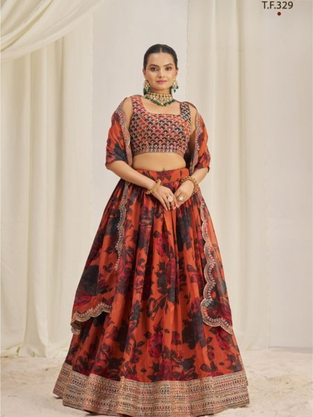 Best Quality Organza Lehenga Choli Suppliers   Lehenga