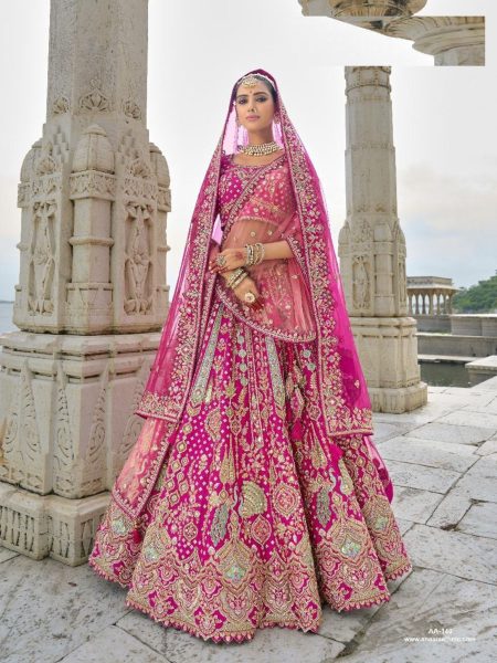 Best Quality Premium Silk Embroiderd Bridal Lehenga Choli  Bridal Lehenga Choli