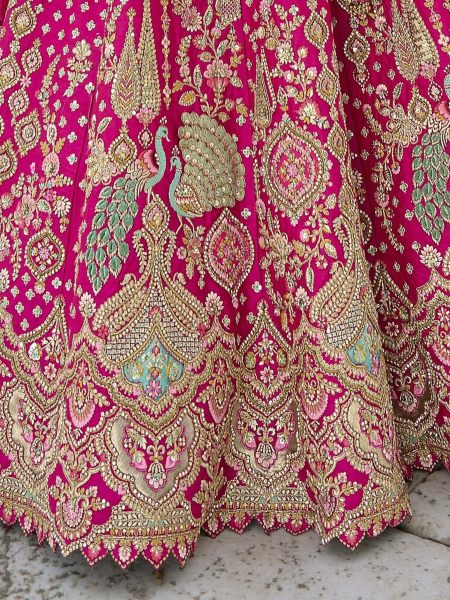 Best Quality Premium Silk Embroiderd Bridal Lehenga Choli  Bridal Lehenga Choli