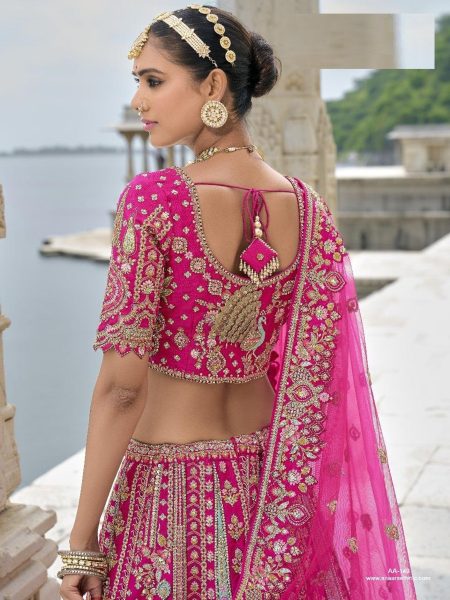 Best Quality Premium Silk Embroiderd Bridal Lehenga Choli  Bridal Lehenga Choli