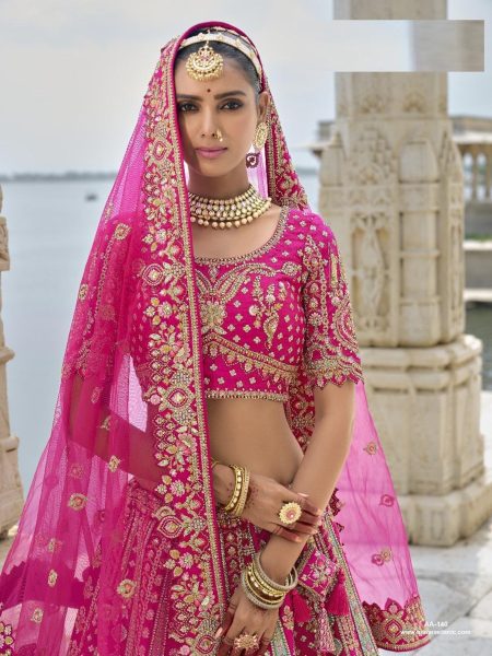 Best Quality Premium Silk Embroiderd Bridal Lehenga Choli  Bridal Lehenga Choli