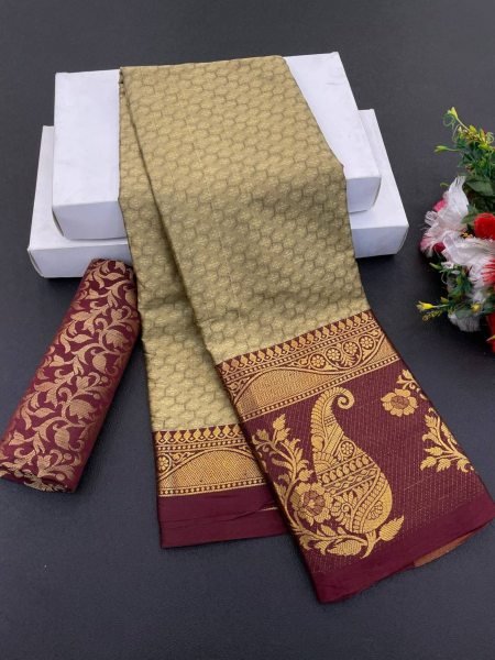 Big Border Silk Saree Trendy Statement Piece with Intricate Woven Work Ideal for Textile Distributors in India Cotton Sarees Wholesale