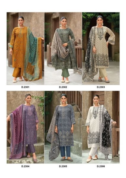 Bin Saeed Lawn Vol 23 by Shree Fabs Premium Pakistani Embroidered Suits  Pakistani Suits Wholesale