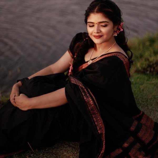 Black Banarasi Soft Silk Saree  Banarasi Saree Wholesale