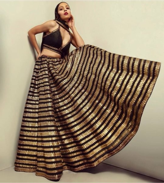 Black Color Heavy Kasturi Silk Lehenga Choli With Sequence Work  Designer Lehenga Choli