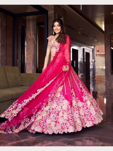 Bollywood Speical Faux Georgette Lehenga Choli  Bollywood Lehenga Choli