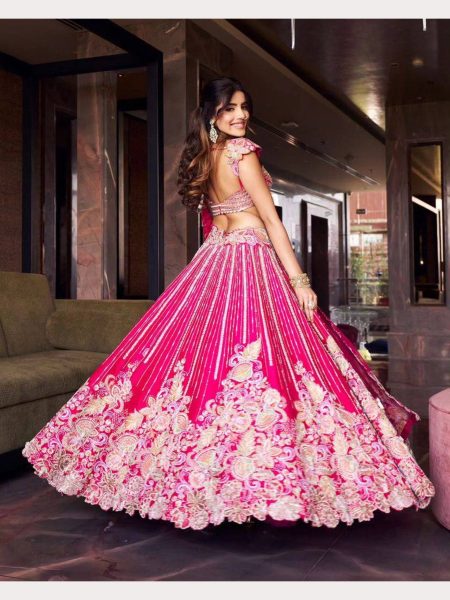 Bollywood Speical Faux Georgette Lehenga Choli  Bollywood Lehenga Choli