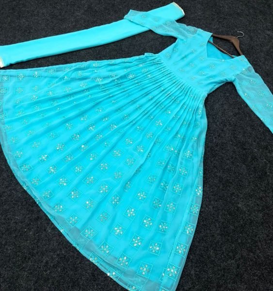 Bollywood Style Anarkali Gown Dress For Party Wear Anarkali Kurtis 