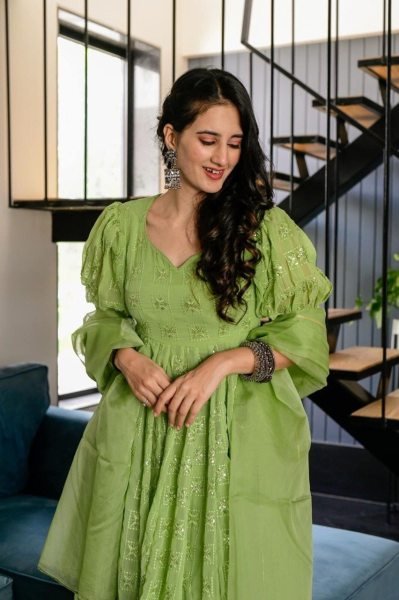 Bollywood Style Anarkali Gown Dress For Party Wear Anarkali Kurtis 