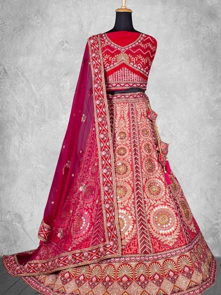 Bridal Velvet Designer Lehenga Choli Collection   Nimaya LagnotSav Vol 02  Lehenga