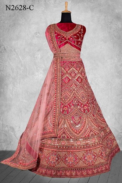 Bridal Velvet Designer Lehenga Choli Collection   Nimaya LagnotSav Vol 02 Bridal Lehenga Choli