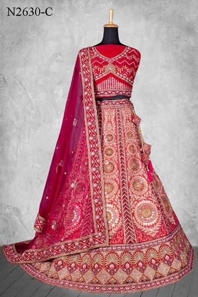 Bridal Velvet Designer Lehenga Choli Collection   Nimaya LagnotSav Vol 02 Bridal Lehenga Choli