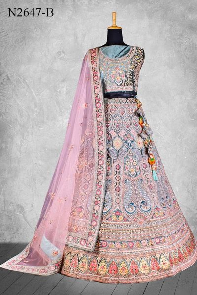 Bridal Velvet Designer Lehenga Choli Collection   Nimaya LagnotSav Vol 02 Bridal Lehenga Choli