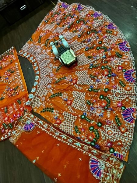 Bridal Wear Butterfly Net Sequence Embroidery Work Lehenga Choli Designer Lehenga Choli