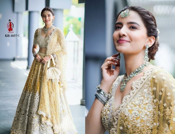 Bridal Wear Butterfly Net With Embroidery Work Lehenga Choli  Bridal Lehenga Choli