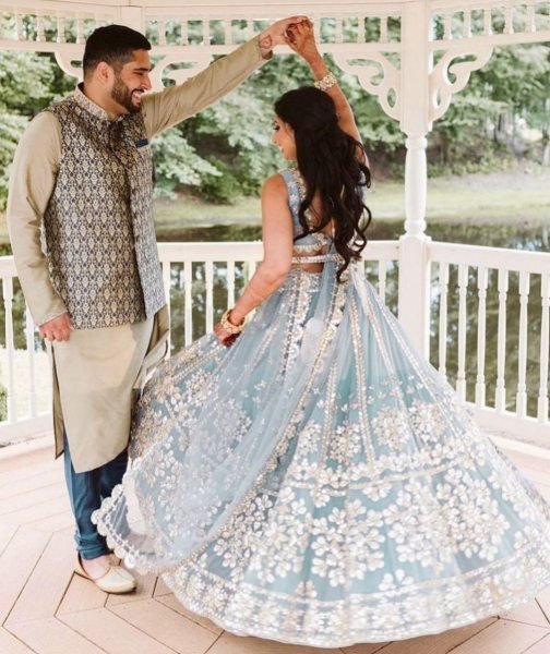 Bridal Wear Heavy Soft Net Mirror Work Lehenga Choli Bridal Lehenga Choli