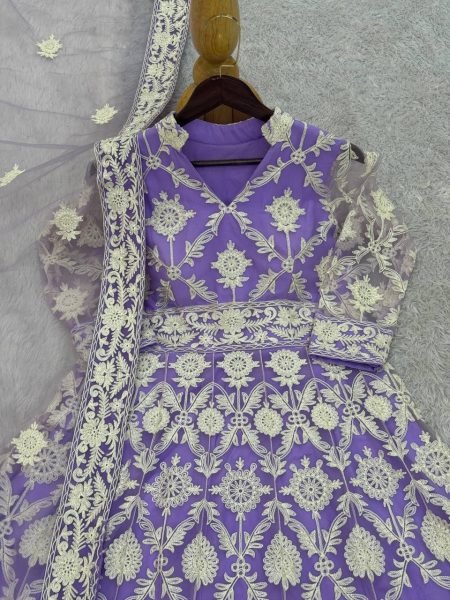 Butterfly Net Pakistani Designer Gown Sequin Embroidery Readymade Wedding Suits Best Wholesale Price  Plus Size Kurti / Gown
