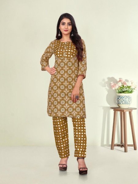 Buy Best cotton Kurti pant sets  At Wholesale Rate Kurti With Bottom Wholesale