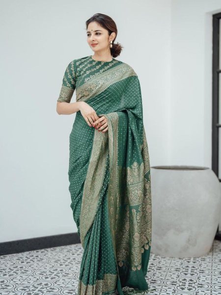 Buy Exclusive Banarasi Soft Silk Saree  Banarasi Saree Wholesale