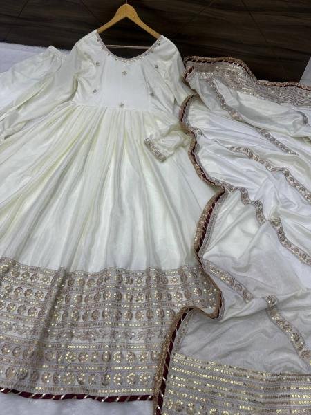 Buy Exclusive Premium Designer Chinon Silk Dress Online At Wholesale Price Ready To Wear Collection