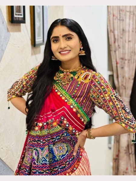 Buy Geeta Rabari Printed Muslin Cotton Navratri Lehenga Choli  Navratri Lehnega Choli