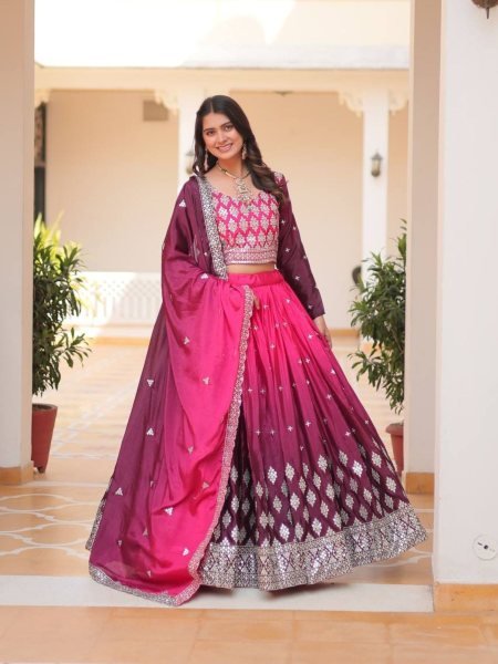 Buy Latest Designer pink colour Lehenga Choli Collection  Lehenga