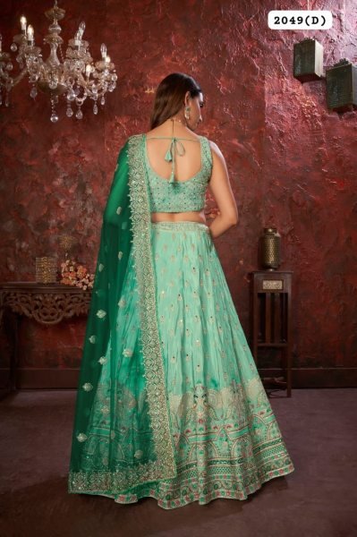 Buy Net Thread Work Lehenga Choli With Net Dupatta  Bridal Lehenga Choli