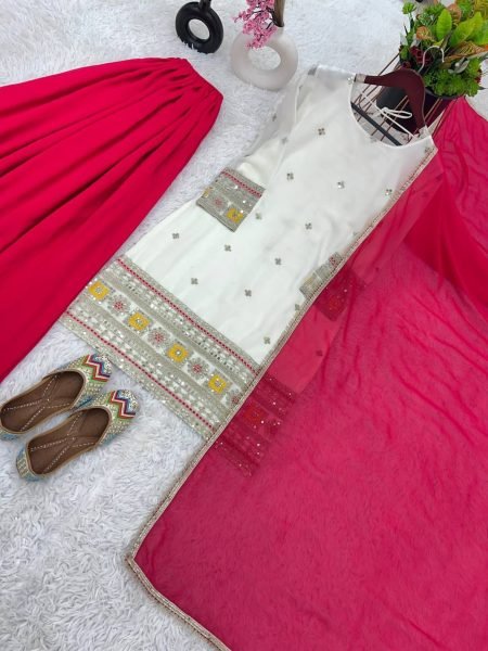 Buy Ready To Wear Georgette Sharara Suits  Ready To Wear Collection