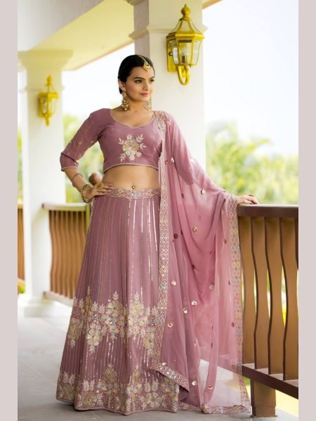 Buy Wedding Special Fox Georgette Lehenga Choli Designer Lehenga Choli