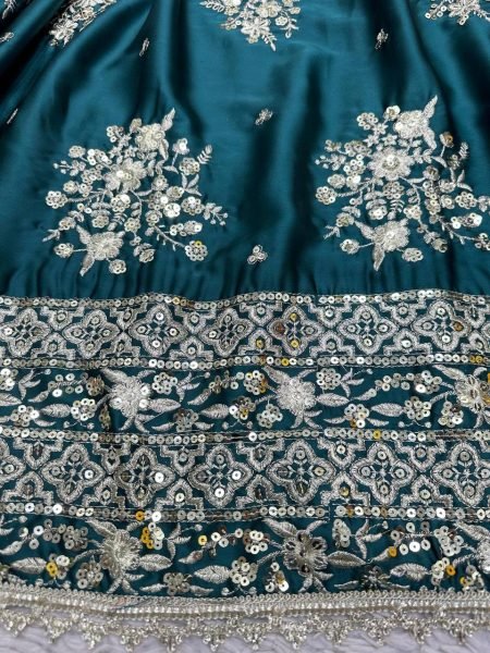 Buy Women Japan Satin Sequence Work Lehenga Choli  Designer Lehenga Choli