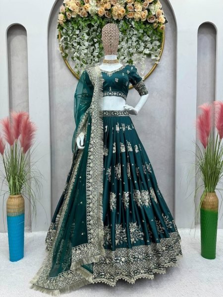 Buy Women Japan Satin Sequence Work Lehenga Choli  Designer Lehenga Choli