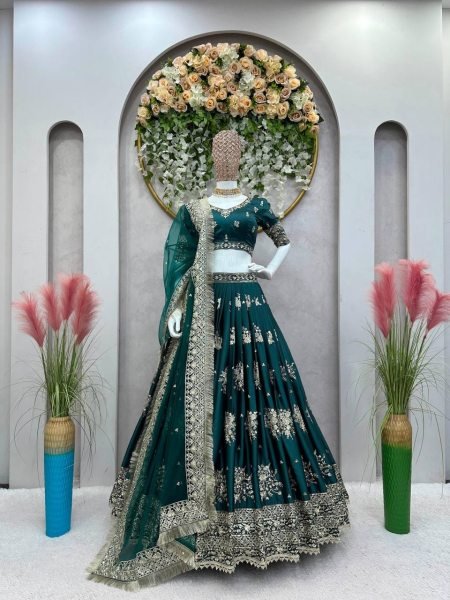 Buy Women Japan Satin Sequence Work Lehenga Choli  Designer Lehenga Choli