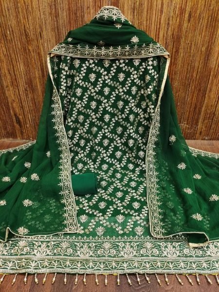 Buy Women Silk Dress Material With Zari Work  Color Set Matching Dress Material Wholesale