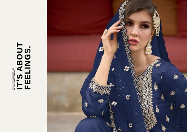 CAIRO Heavy Silk with  emboidery work Plazzo Suit Designer Plazzo Salwar Suits Wholesale
