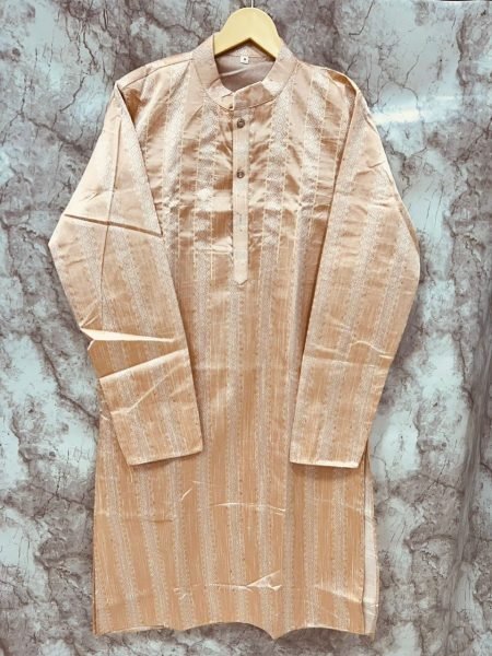 Casual Wear Weaving Work Jacquard Silk Kurta Pajama Kurta Pajama Wholesale