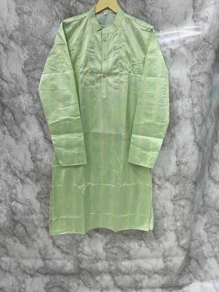 Casual Wear Weaving Work Jacquard Silk Kurta Pajama Kurta Pajama Wholesale