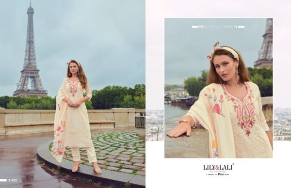 LILY AND LALI NUSRAT HANDWORK KURTI AT LOW PRICE Full Set Kurti