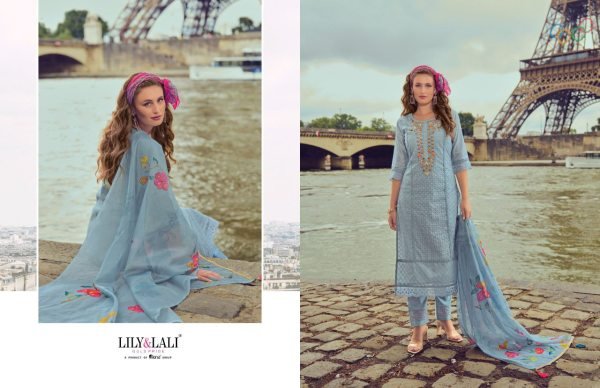 LILY AND LALI NUSRAT HANDWORK KURTI AT LOW PRICE Full Set Kurti