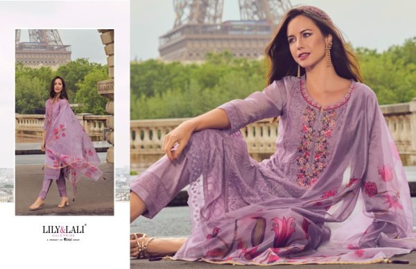 LILY AND LALI NUSRAT HANDWORK KURTI AT LOW PRICE Full Set Kurti