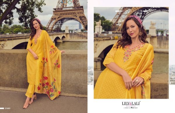 LILY AND LALI NUSRAT HANDWORK KURTI AT LOW PRICE Full Set Kurti