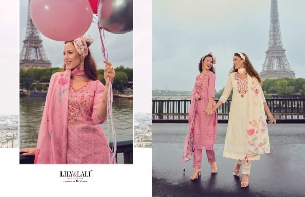 LILY AND LALI NUSRAT HANDWORK KURTI AT LOW PRICE Full Set Kurti