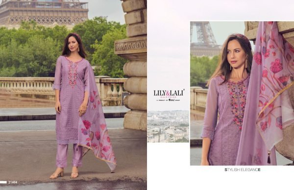 LILY AND LALI NUSRAT HANDWORK KURTI AT LOW PRICE Full Set Kurti