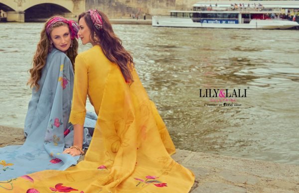 LILY AND LALI NUSRAT HANDWORK KURTI AT LOW PRICE Full Set Kurti