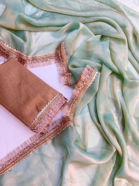 Chiffon Saree with Multi Color Available Zari Weaving and Sequins Lace Border Pure Chiffon Sarees Wholesale