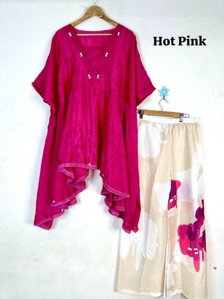 Chinon Kaftan Coord Set Luxury Look, Lightweight Feel Best Offer on New Collection at Affordable Rate CO ORD Sets