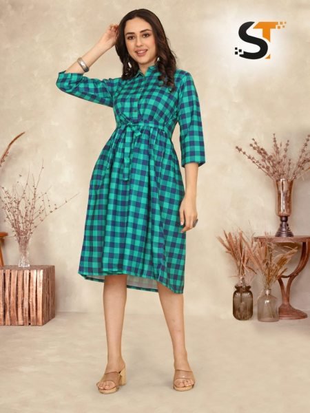 Comfort Meets Style: Printed Ladies Kurti for Everyday Wear Tunics kurti